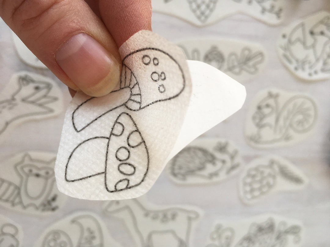 little dear Woodland Stick & Stitch Embroidery Pattern