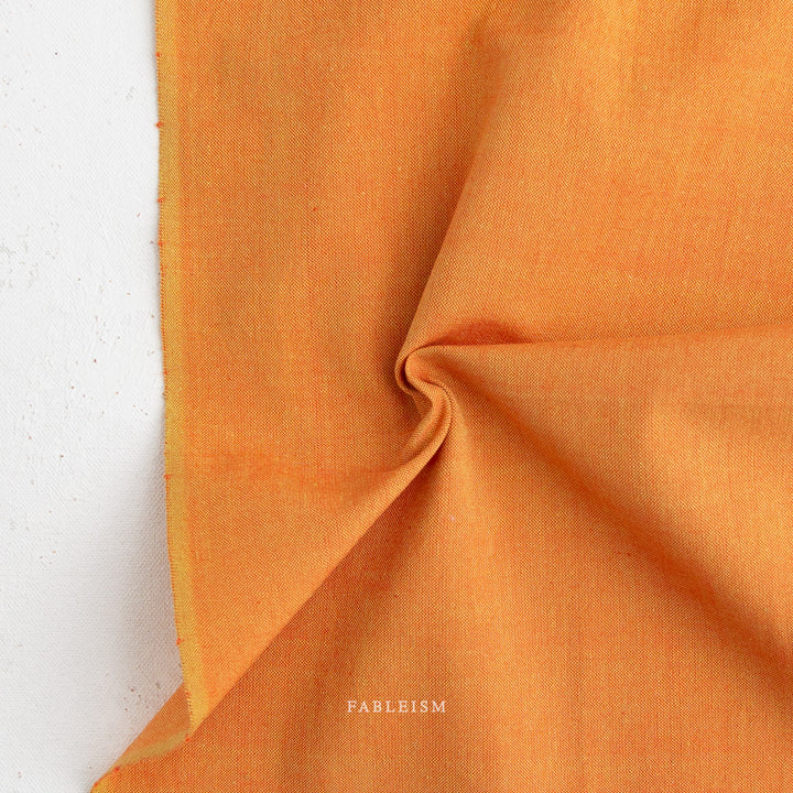 Watercolor Wovens Shot Cotton -  Saffron (FWW170)