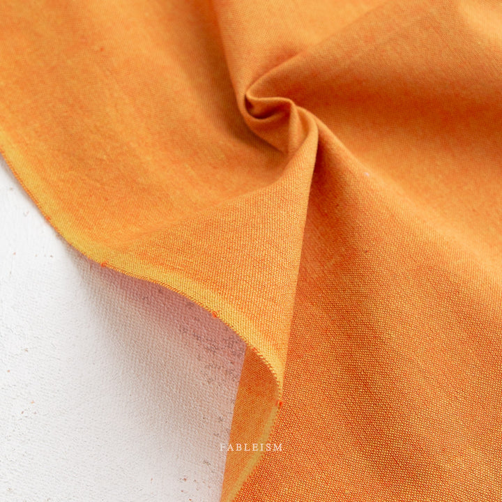 Watercolor Wovens Shot Cotton -  Saffron (FWW170)