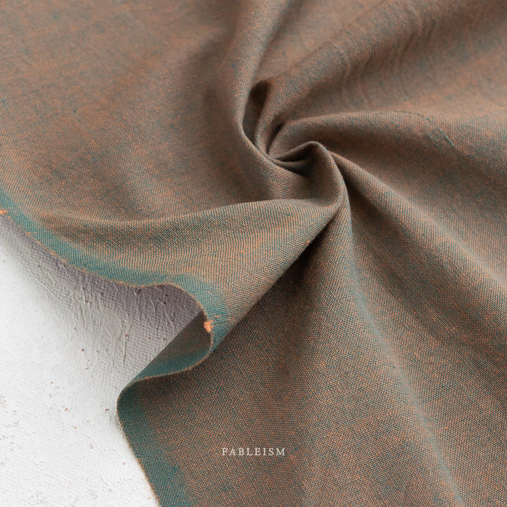 Watercolor Wovens Shot Cotton - Sea Moss (FWW210)