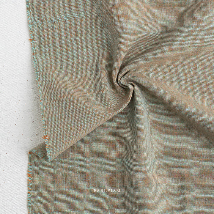 Watercolor Wovens Shot Cotton -  Patina (FWW220)