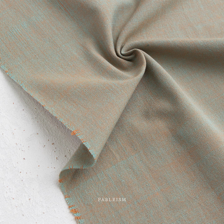 Watercolor Wovens Shot Cotton -  Patina (FWW220)