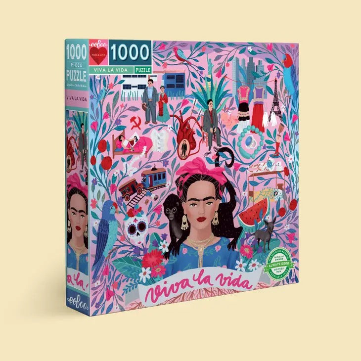 Viva La Vida Frida Jigsaw Puzzle (1000 pc)