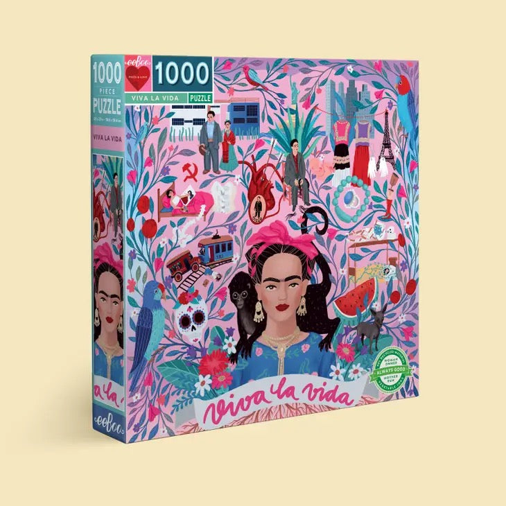 Viva La Vida Frida Jigsaw Puzzle (1000 pc)