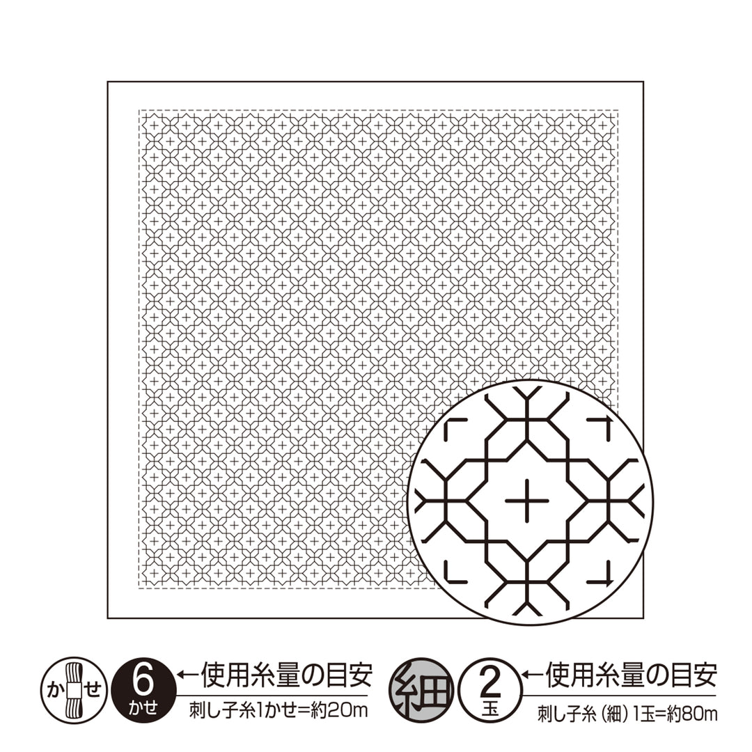 Jujizashi Sashiko Cross Stitch - Create Whimsy