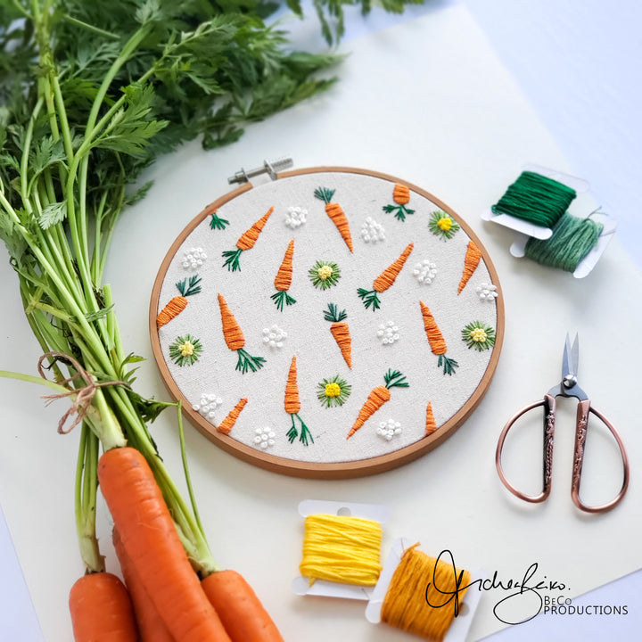 PDF PATTERN - Carrot Life Cycle by BeCo Productions