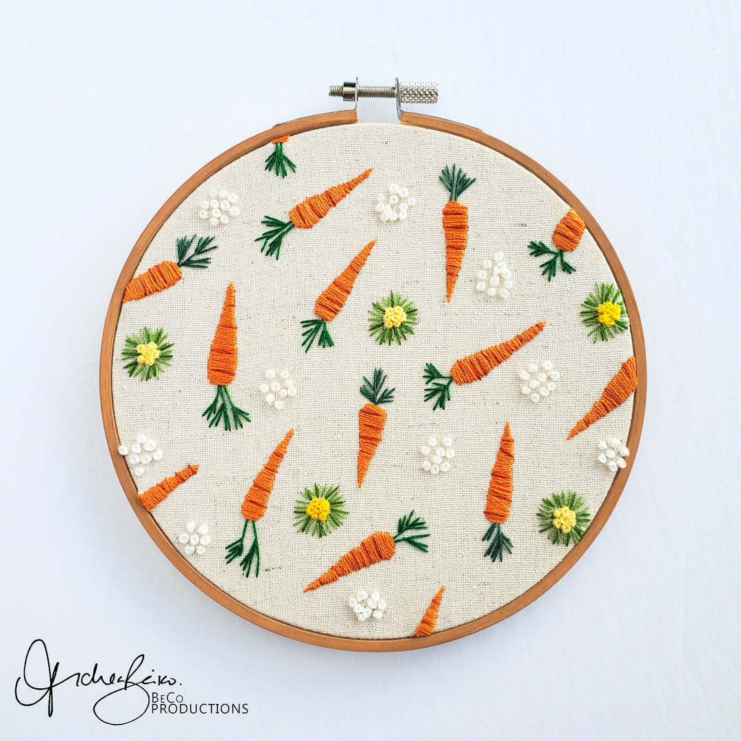 PDF PATTERN - Carrot Life Cycle by BeCo Productions