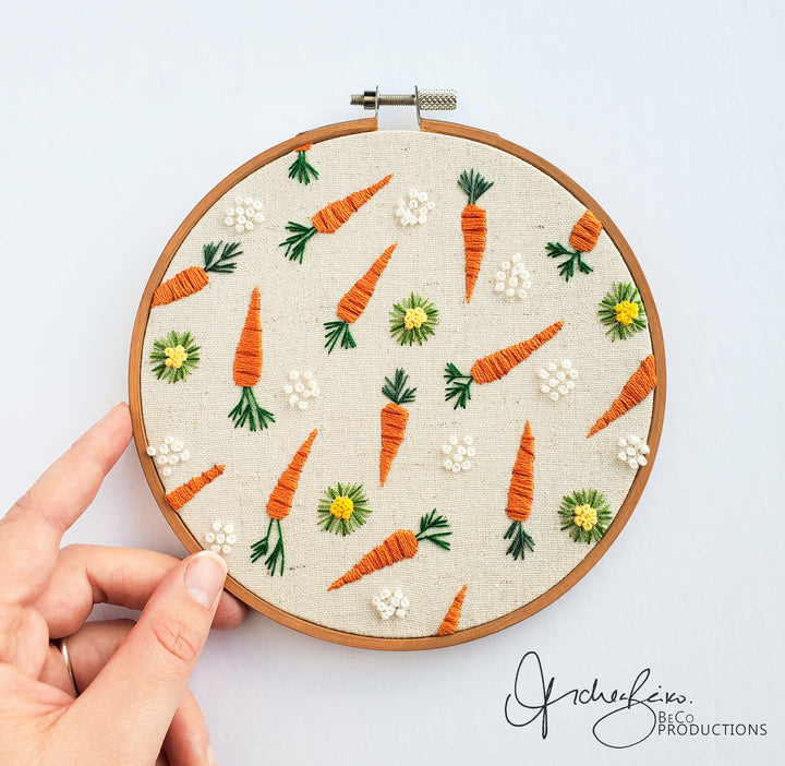PDF PATTERN - Carrot Life Cycle by BeCo Productions