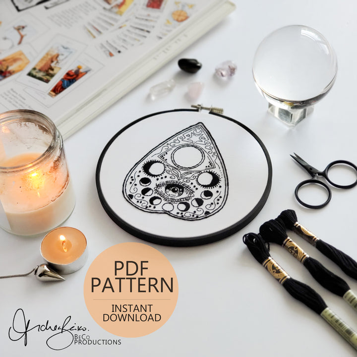 PDF PATTERN - Planchette by BeCo Productions