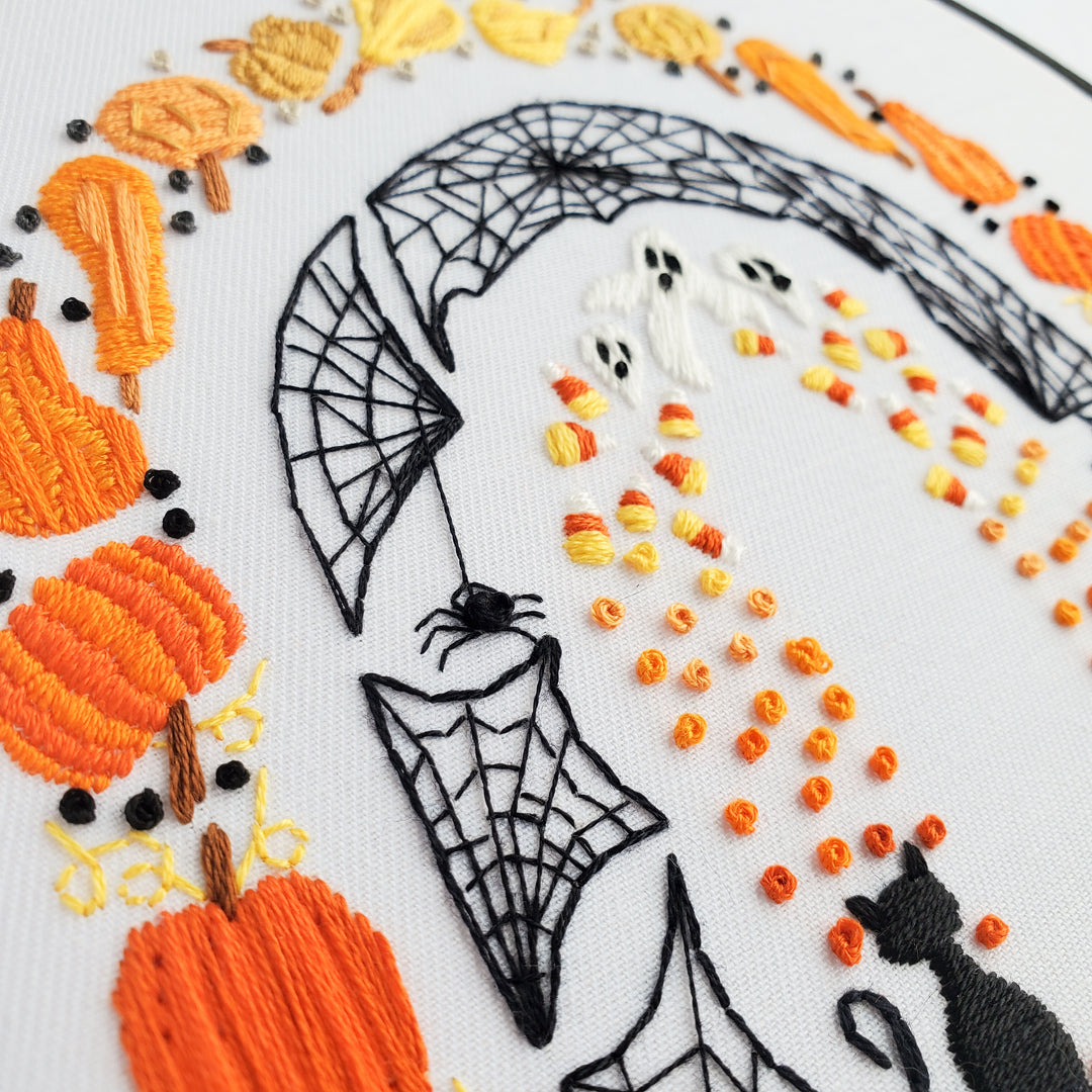 PDF PATTERN - Halloween Rainbow by BeCo Productions