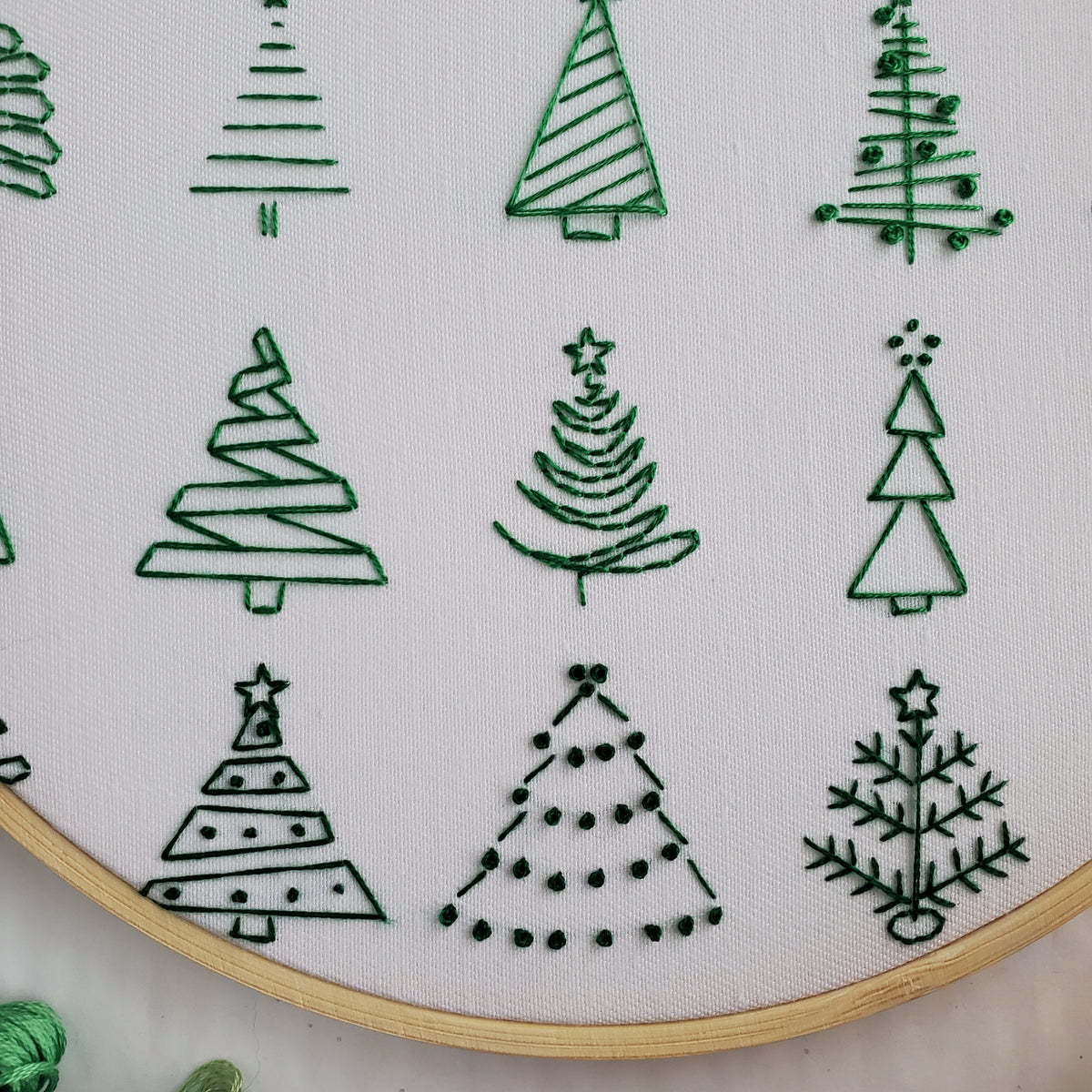 Embroidery Christmas Tree Outlines Christmas Tree! (pattern From