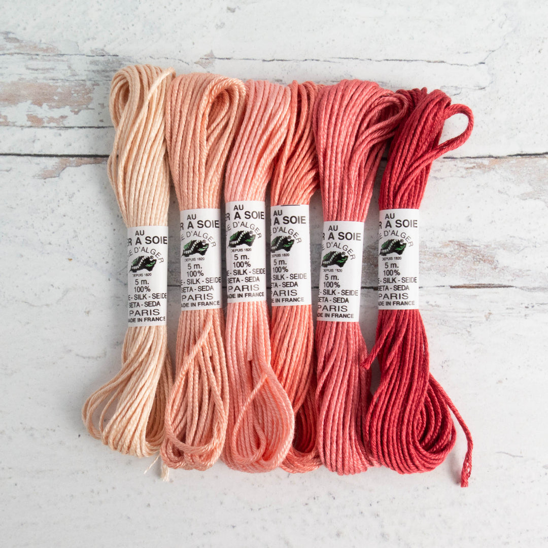 Soie d'Alger Silk Embroidery Thread - Salmon