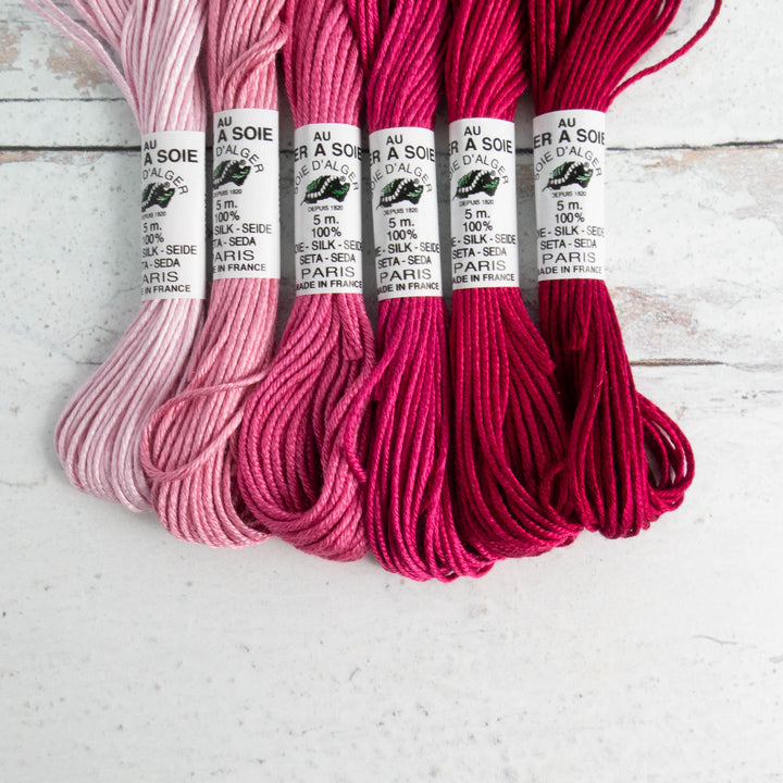 Soie d'Alger Silk Embroidery Thread - Merlot