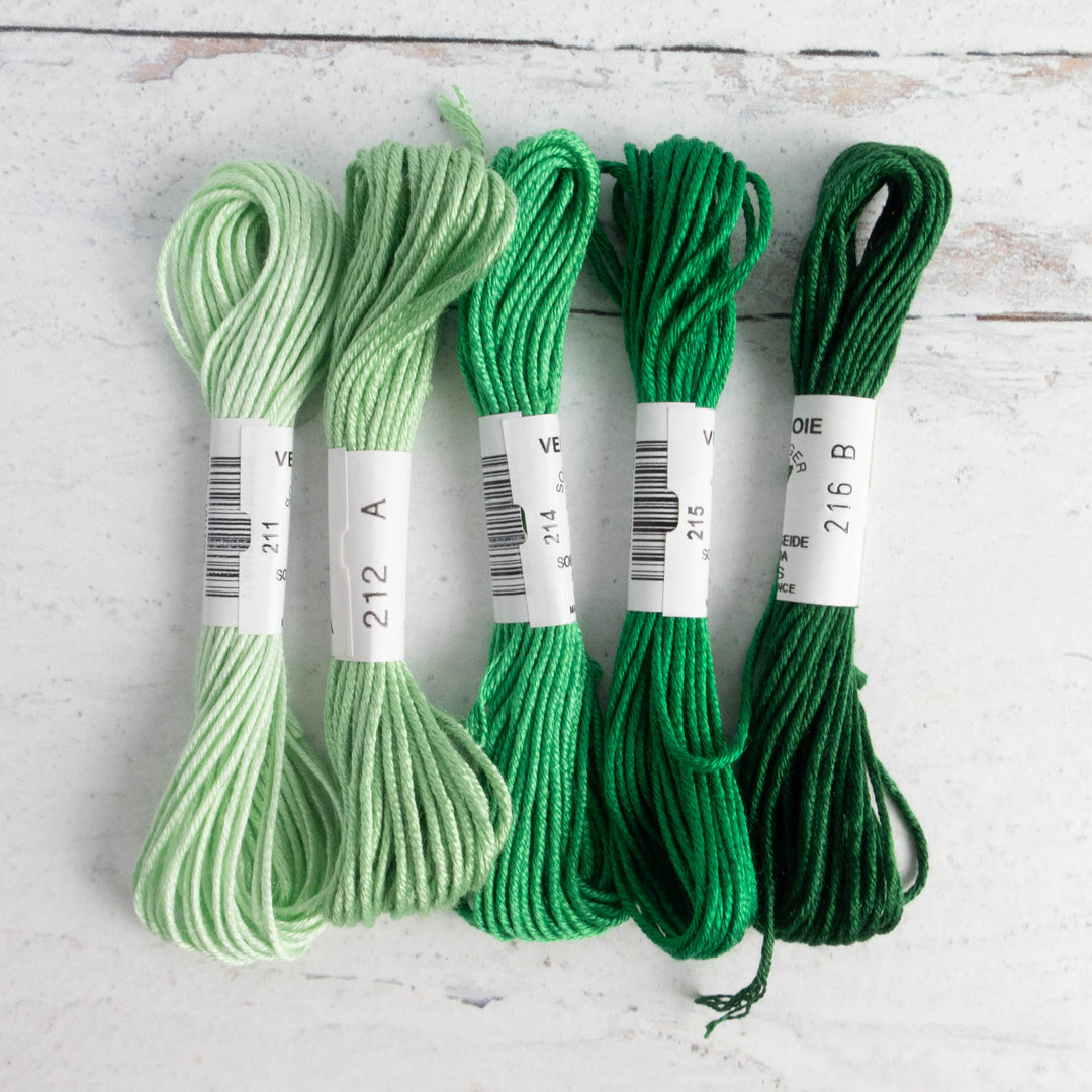 Soie d'Alger Silk Embroidery Thread - Emerald