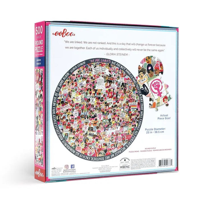 Women March! Jigsaw Puzzle (500 pc)