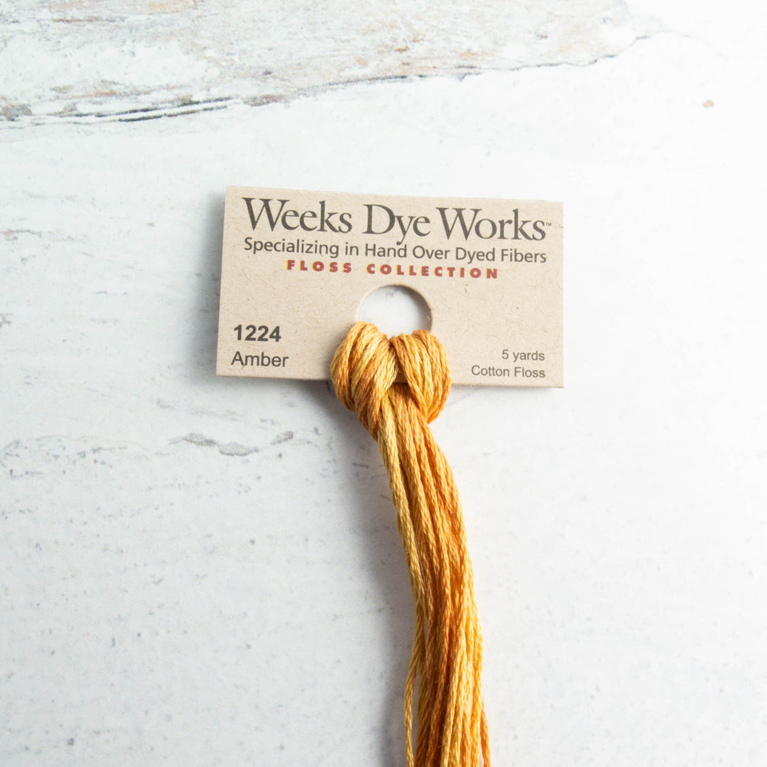 WDW 6-Strand Floss - Amber (1224)