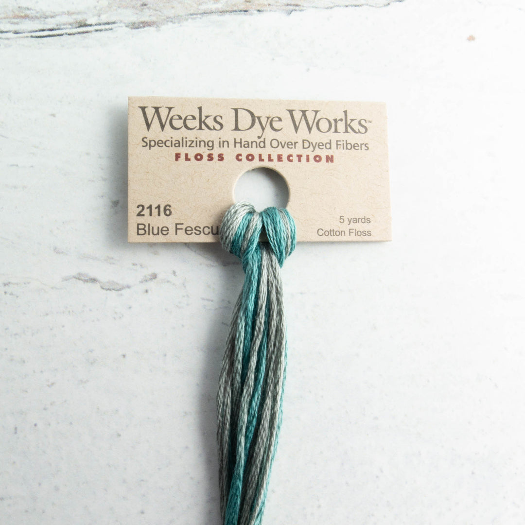 WDW 6-Strand Floss - Blue Fescue (2116)