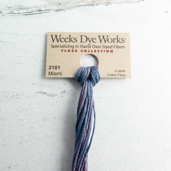 WDW 6-Strand Floss - Miami (2101)