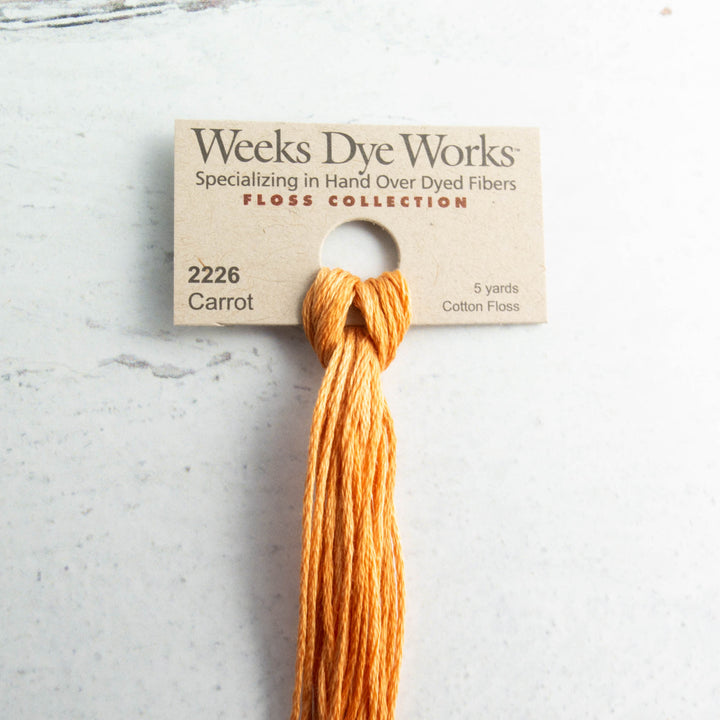 WDW 6-Strand Floss - Carrot (2226)