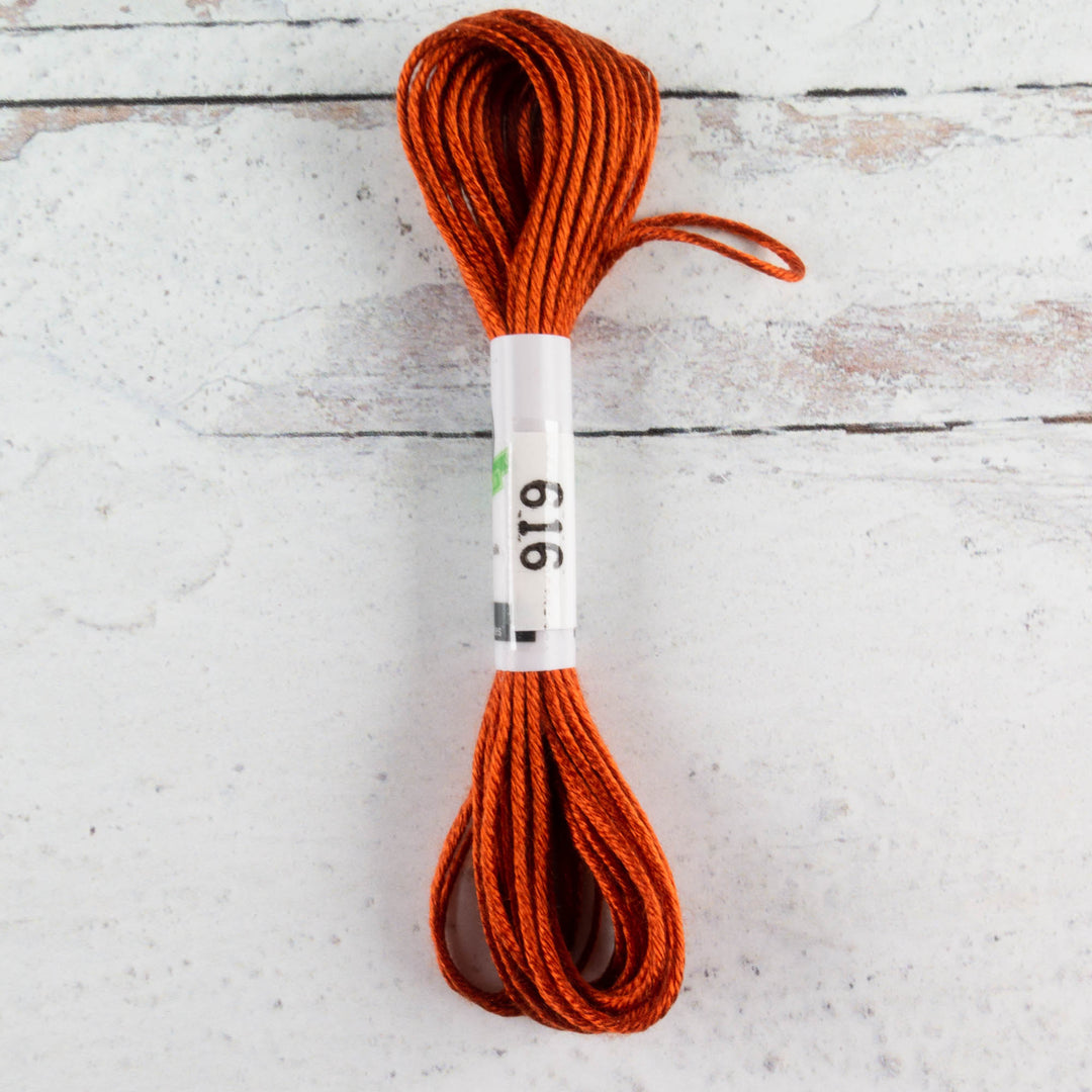 Soie d'Alger Silk Embroidery Thread - Orange