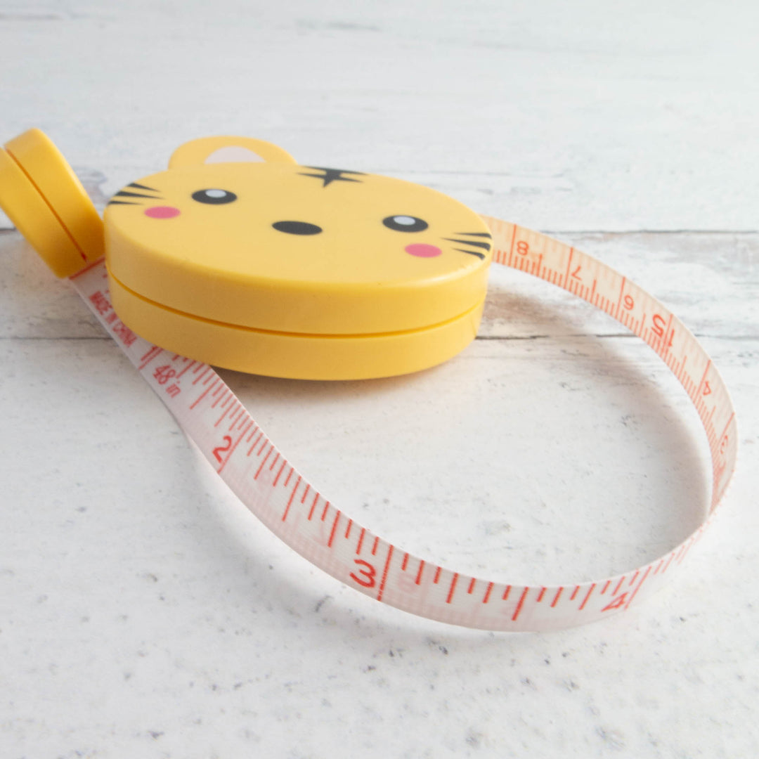 Cute Tape Measure - Tiger – Snuggly Monkey