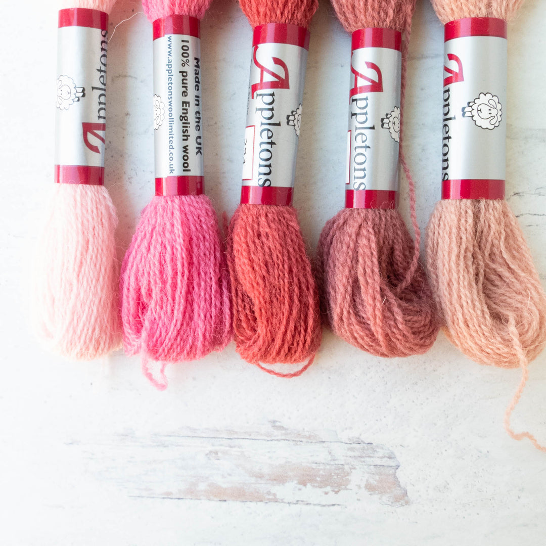 Appletons Crewel Weight Wool - Coral