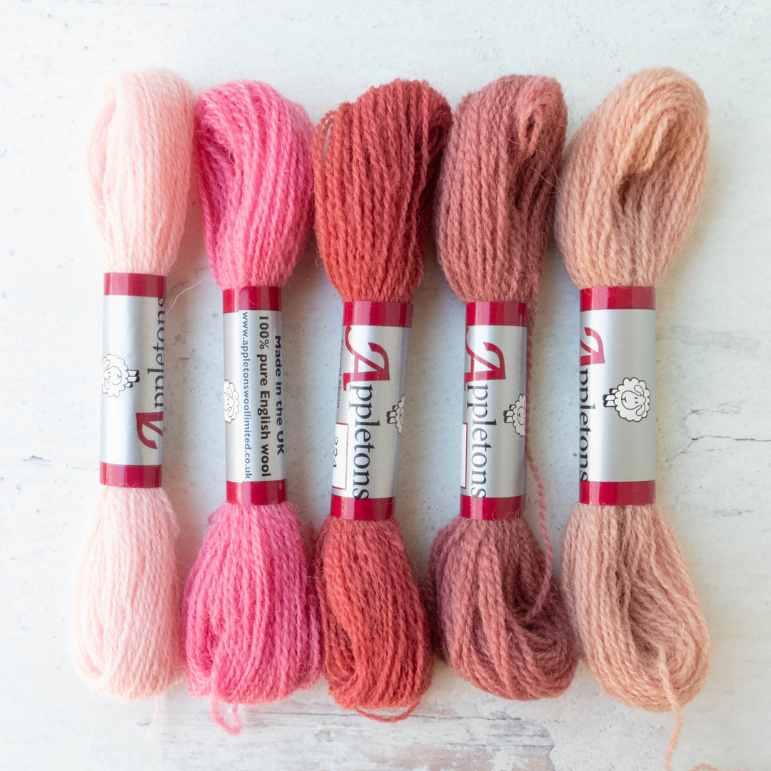 Appletons Crewel Weight Wool - Coral