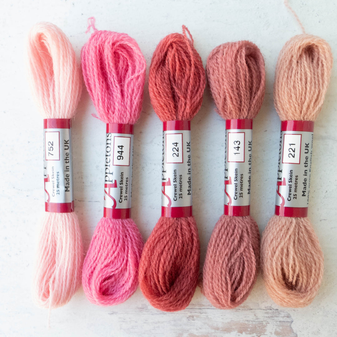 Appletons Crewel Weight Wool - Coral