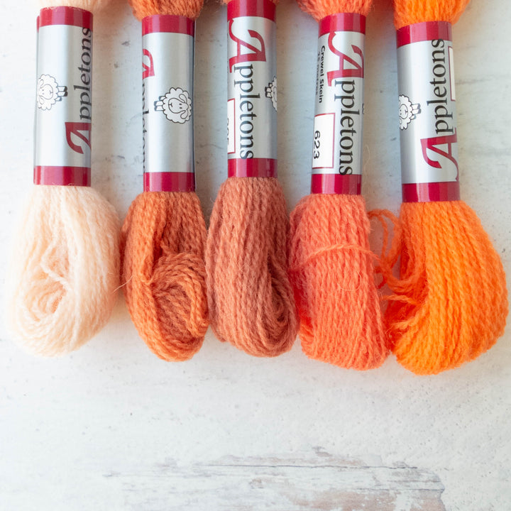 Appletons Crewel Weight Wool - Orange