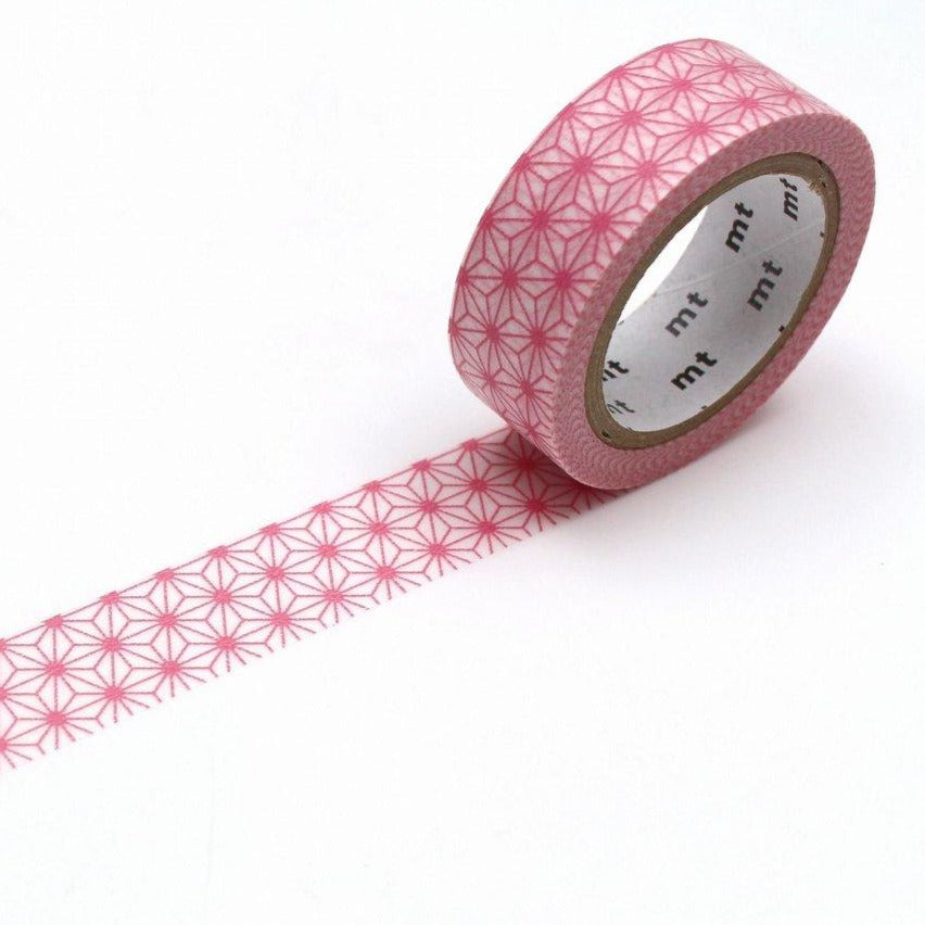 Pink Asa No Ha Japanese Washi Tape