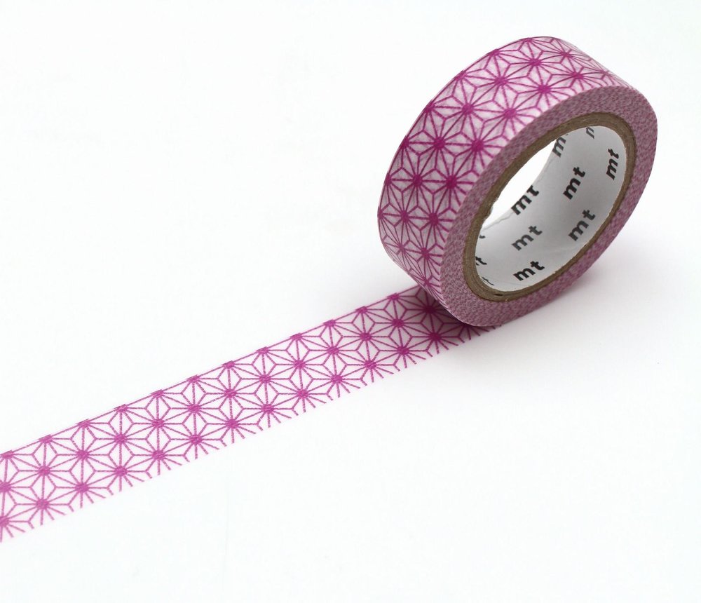 Purple Asa No Ha Japanese Washi Tape