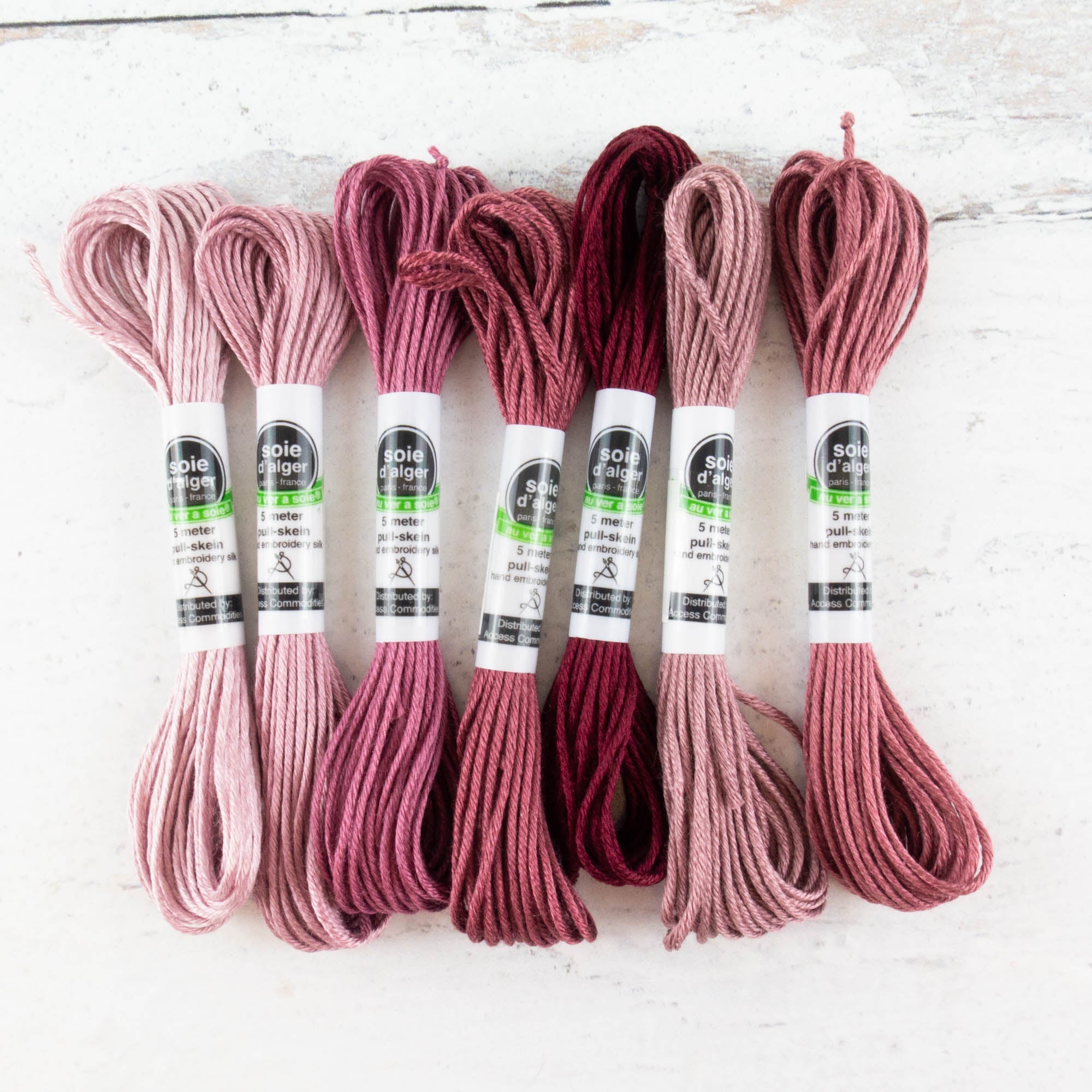 Soie d'Alger Silk Embroidery Thread - Pinks – Snuggly Monkey
