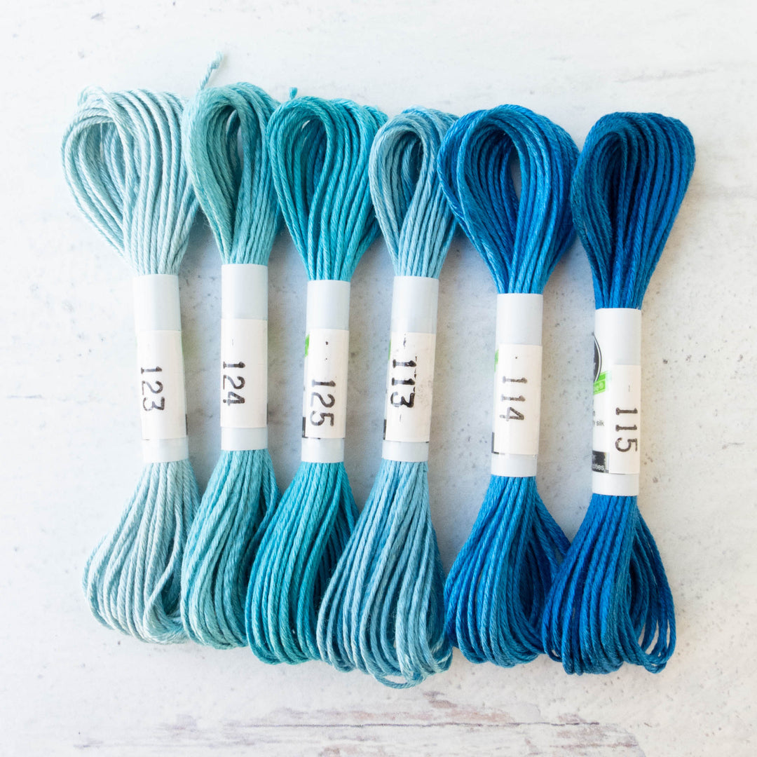 Soie d'Alger Silk Embroidery Thread - Blue