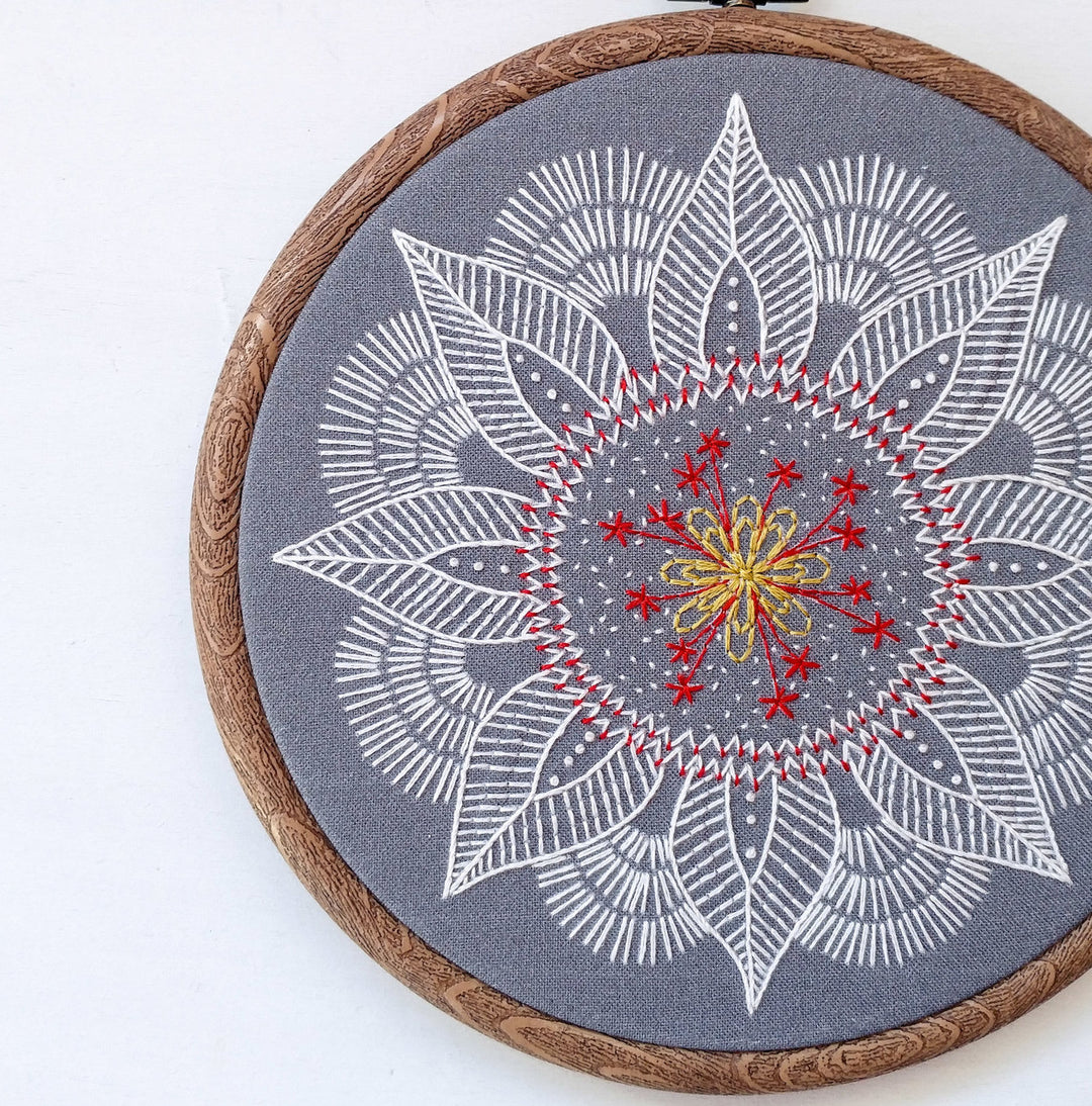 cozyblue Embroidery Pattern :: Autumn Mandala Patterns - Snuggly Monkey