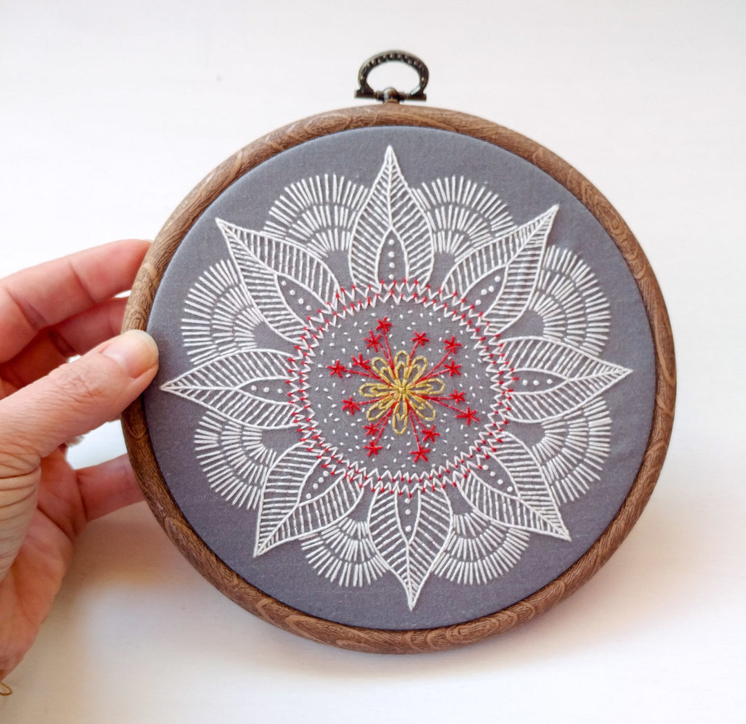 cozyblue Embroidery Pattern :: Autumn Mandala Patterns - Snuggly Monkey