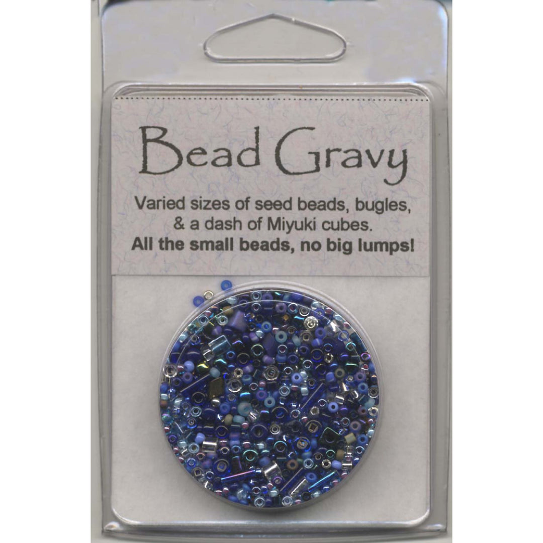 Dark Blueberry Seed Bead Mix