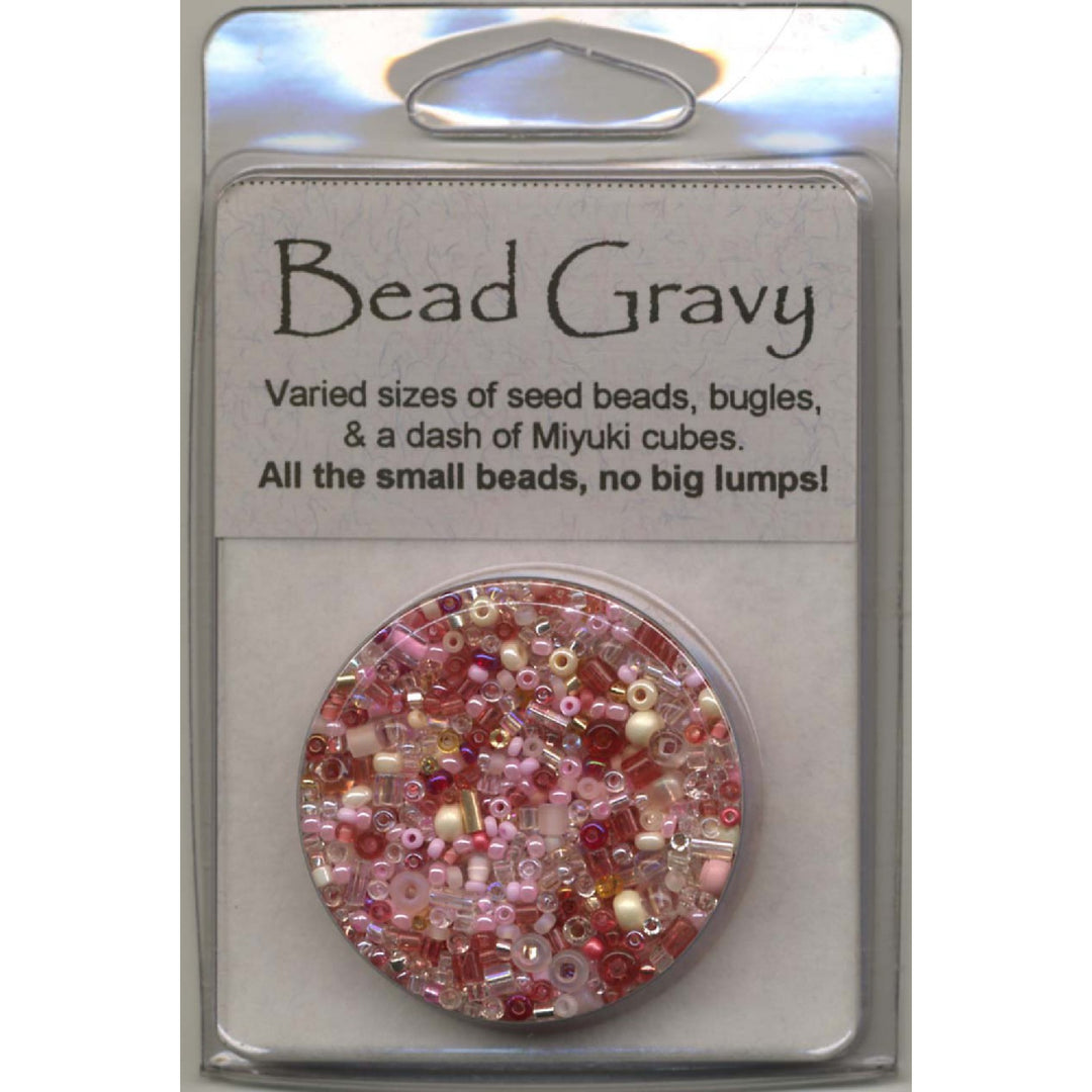 Strawberry Puree Seed Bead Mix