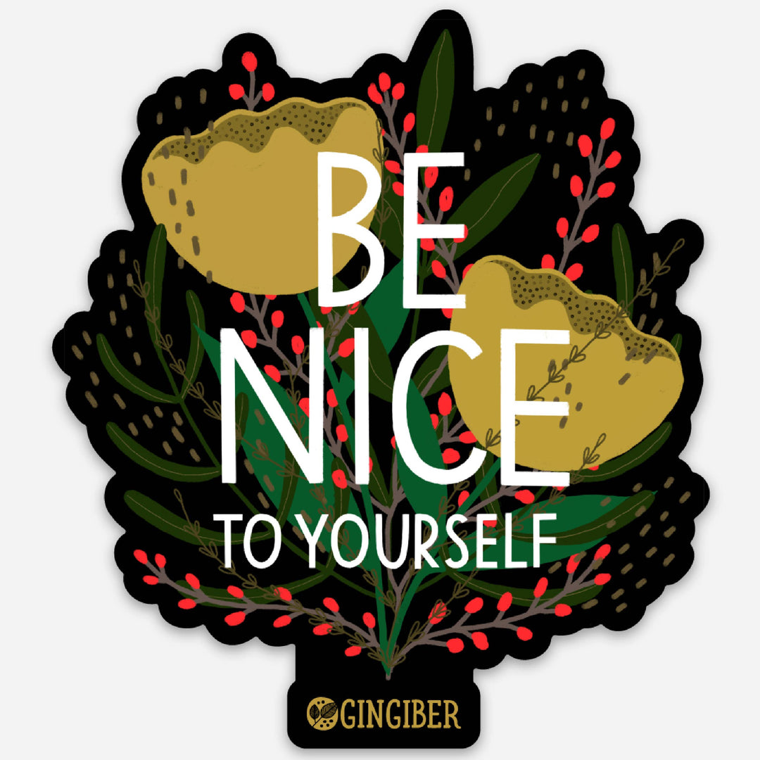 Be Nice Vinyl Sticker