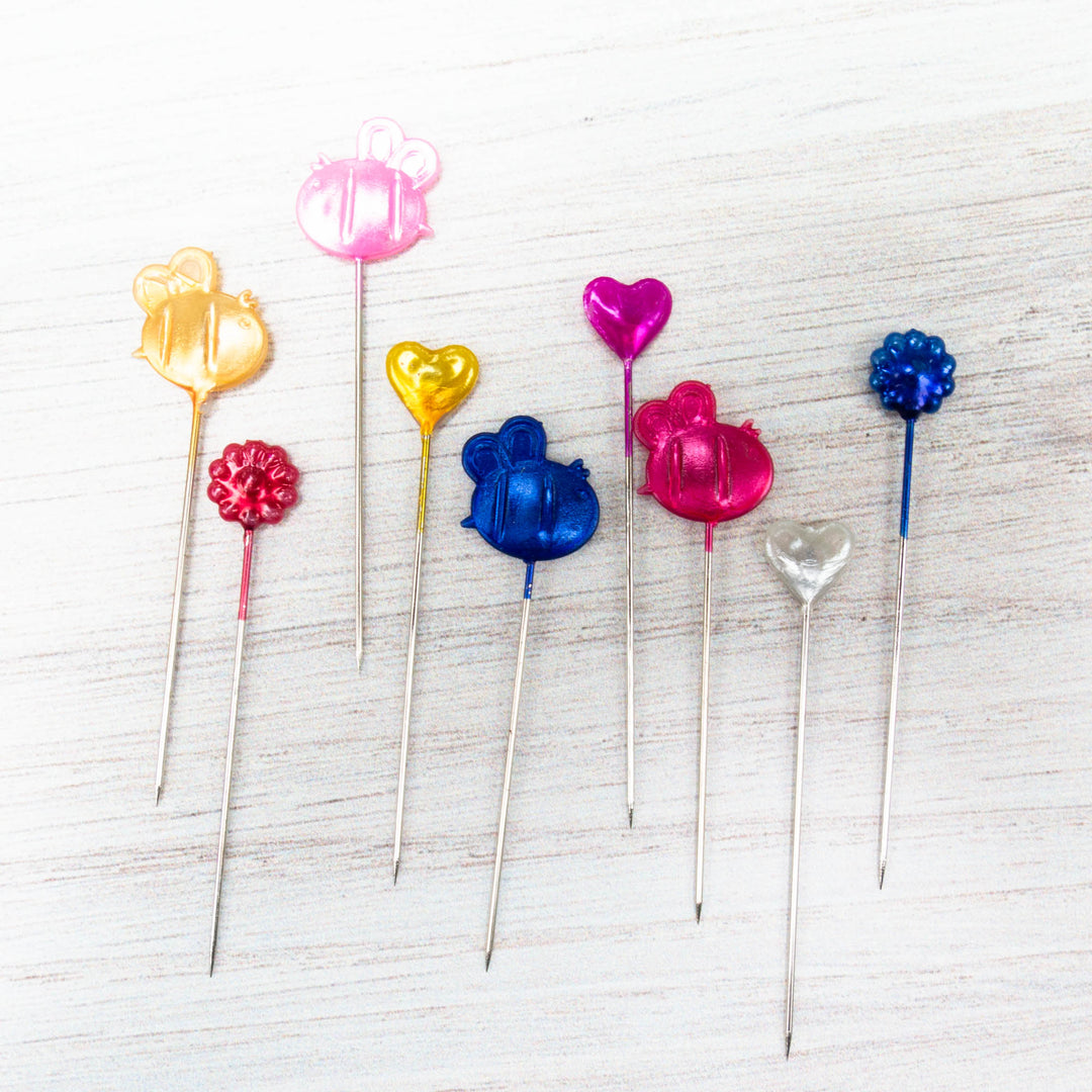 Pretty Quilting Pins