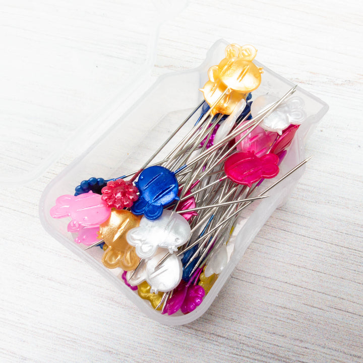 Pretty Quilting Pins