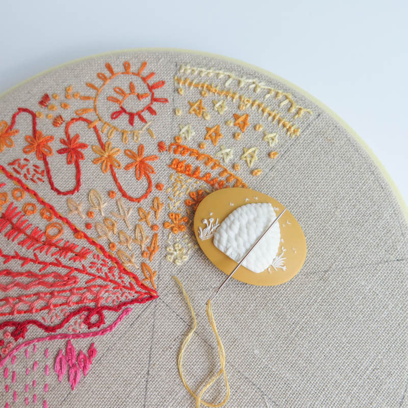 Beehive Needleminder Needle Minder - Snuggly Monkey