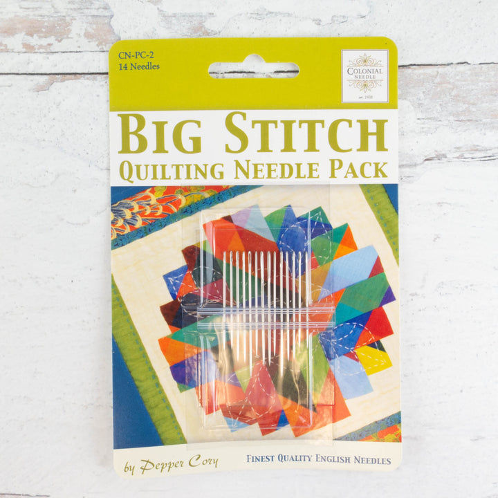 Big Stitch Quilting Needle Pack