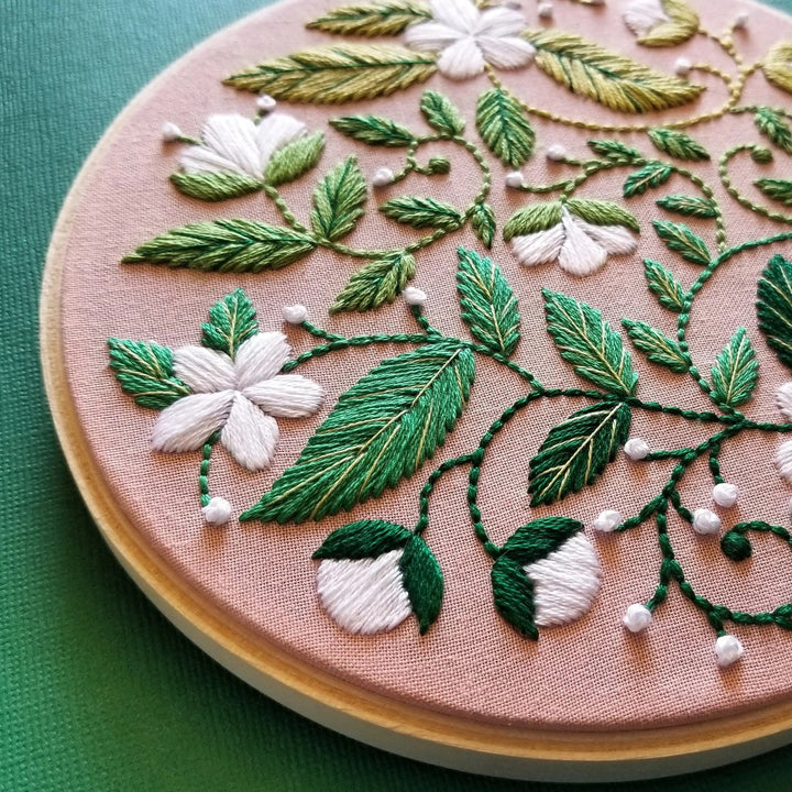 Blissful Blooms Embroidery Kit