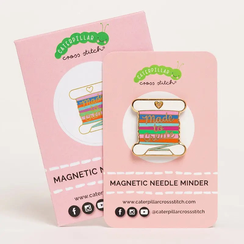 Magnetic Enamel Needle Minder - Made to Create Bobbin