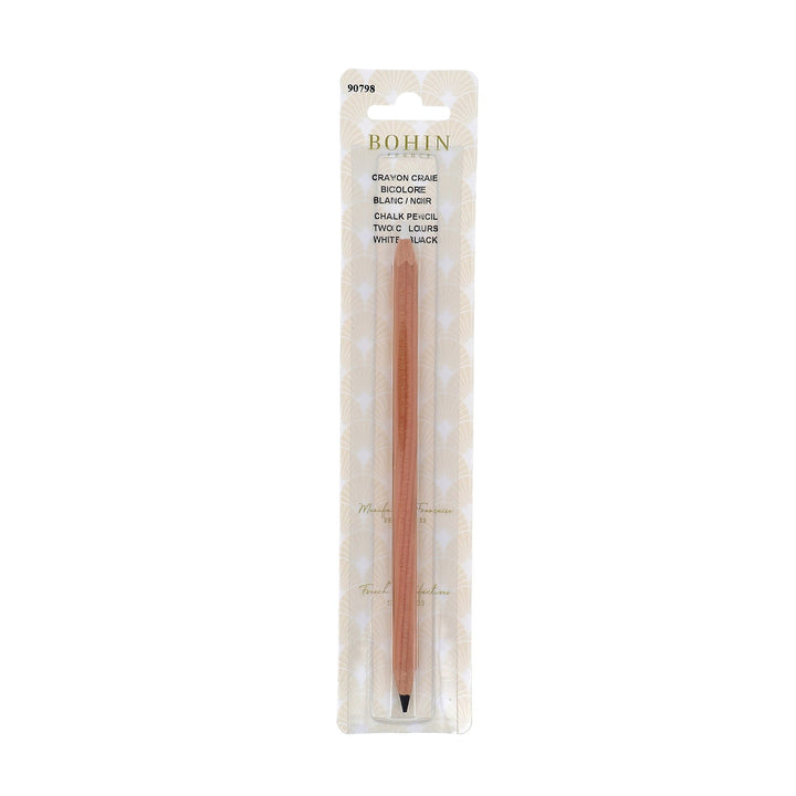 Dressmakers Bi Colored Marking Pencil - White and Black