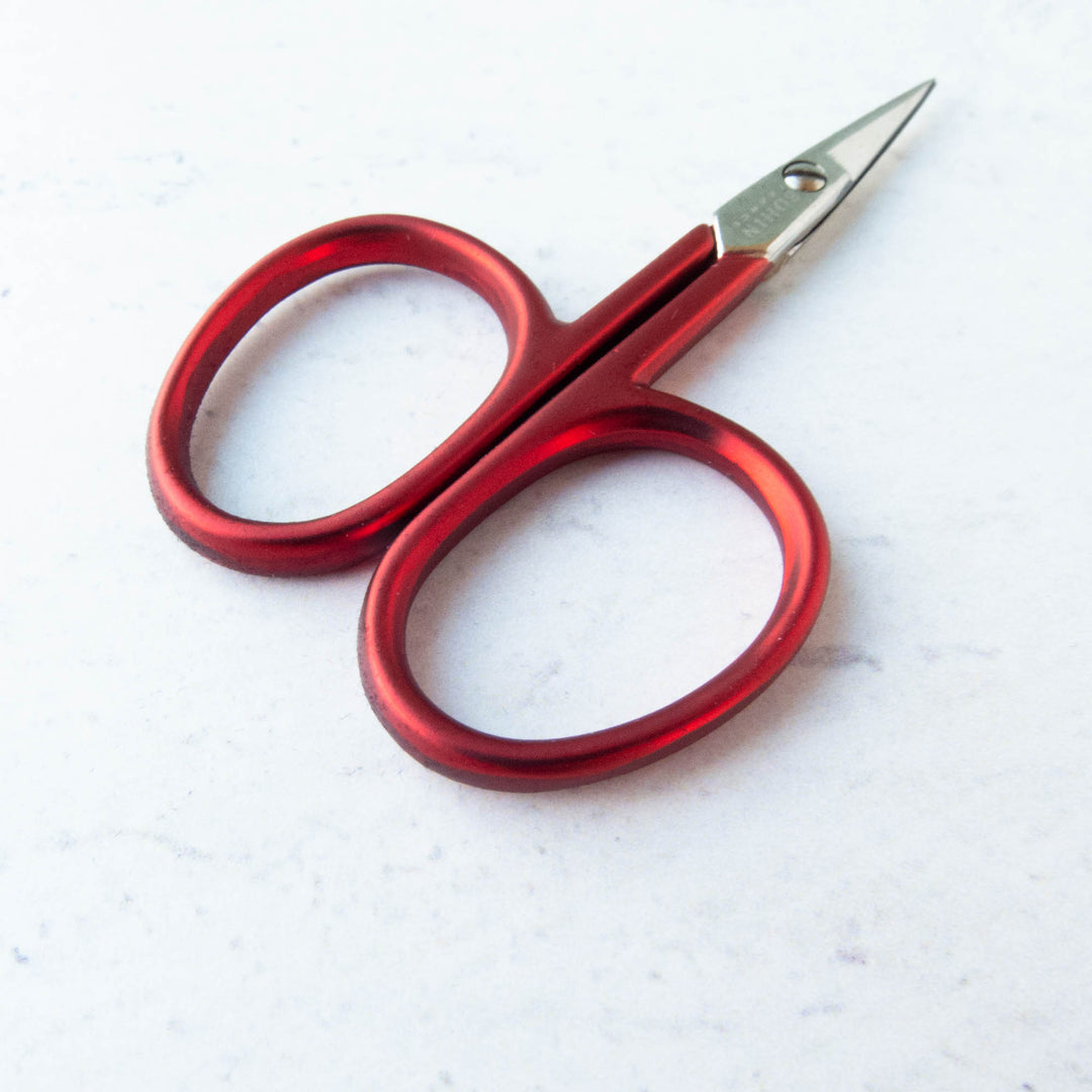 Mini Red Soft Touch Embroidery Scissors – Snuggly Monkey