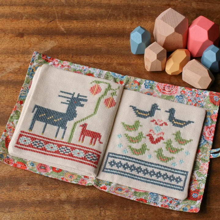 Byzantine Beasts Quiet Book Cross Stitch Kit