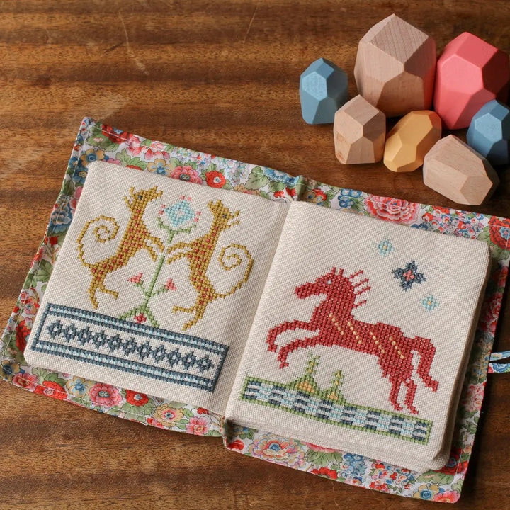 Byzantine Beasts Quiet Book Cross Stitch Kit