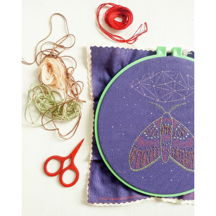 Midnight Flight Embroidery Kit