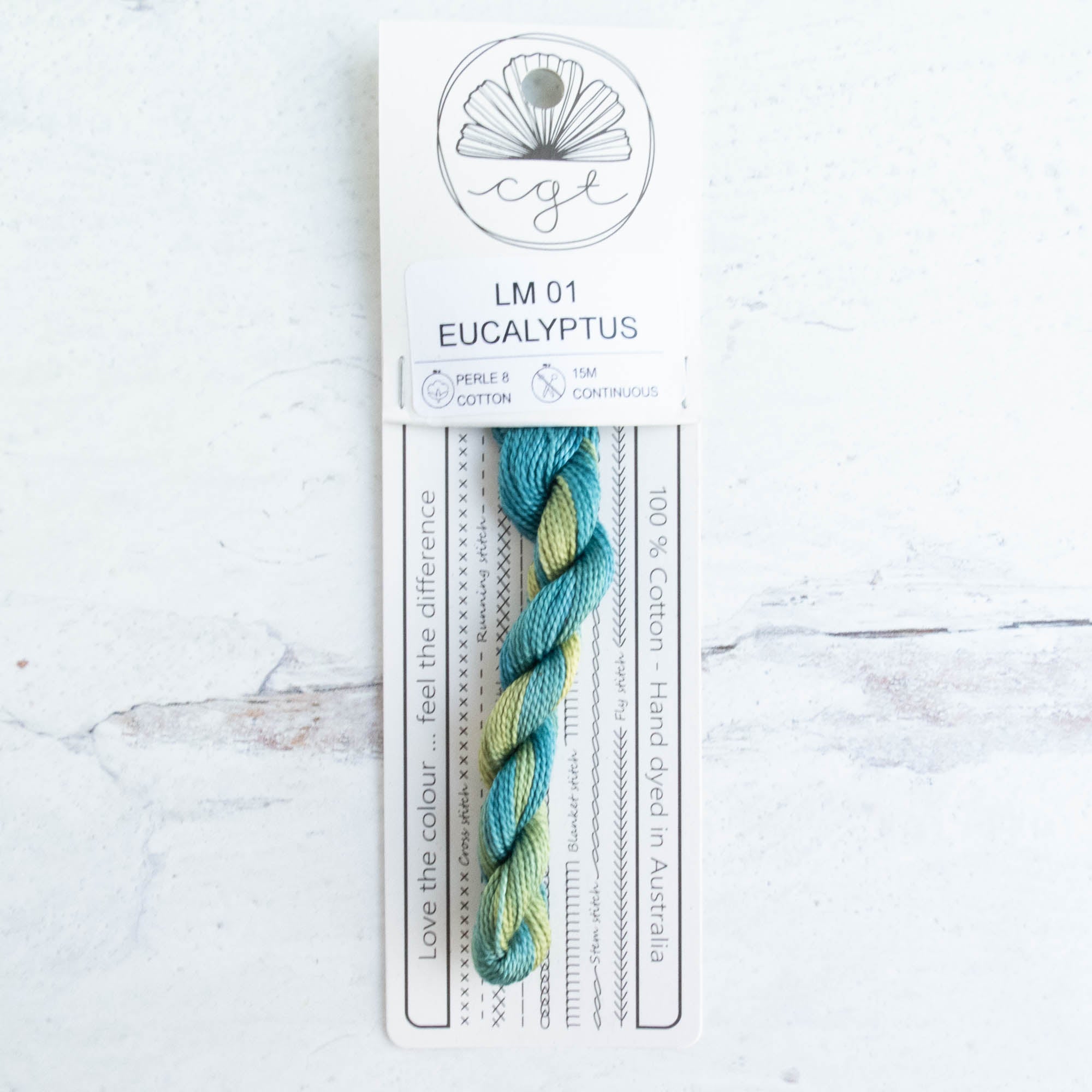 Cottage Garden Threads - Forage LM01.8 Eucalyptus Perle 8